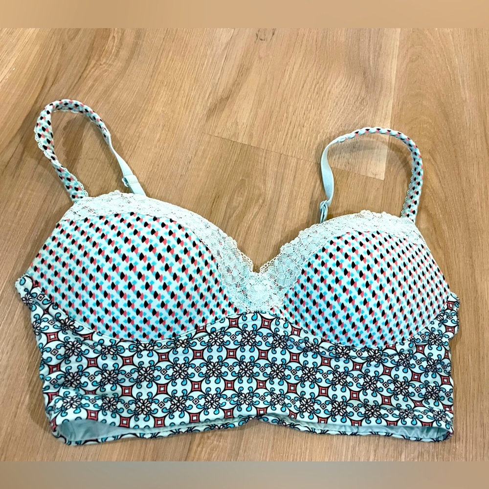 Victoria's Secret Multicolor Patterned Bra